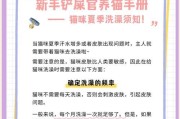 小猫的洗澡时间和注意事项（了解小猫洗澡的最佳时机和正确方法）